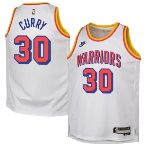 Gorgeous Bellissimo Stephen Curry Golden State Warriors Nike Youth 2024/25 Swingman Jersey White Classic Edition  per la Gara Importante