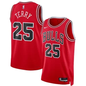 Versatile Dalen Terry Chicago Bulls Nike Unisex 2022 NBA Draft First Round Pick Swingman Jersey Icon Edition Red  per la Gara Importante