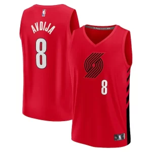Meraviglioso Duraturo Lussuoso Deni Avdija Portland Trail Blazers Youth Fast Break Player Jersey Statement Edition Red  per la Gara Importante