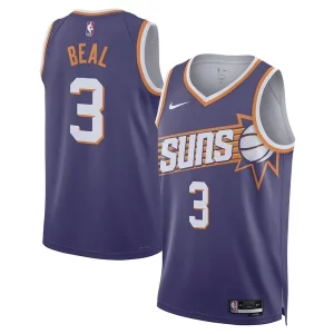 Elegante Bradley Beal Phoenix Suns Nike Unisex Swingman Jersey Icon Edition Purple  per la Gara Importante