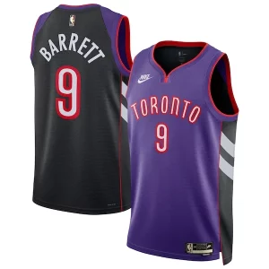 Trendy Eccezionale RJ Barrett Toronto Raptors Nike Unisex 2024/25 Swingman Jersey Purple Classic Edition  per la Gara Importante
