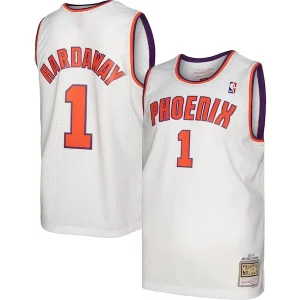 Carino Duraturo Penny Hardaway Phoenix Suns 2001/02 Hardwood Classics Swingman Jersey White/Purple  per la Gara Importante