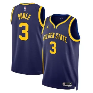 Splendido Versatile Robusto Jordan Poole Golden State Warriors Jordan Brand Unisex Swingman Jersey Statement Edition Navy  per la Gara Importante