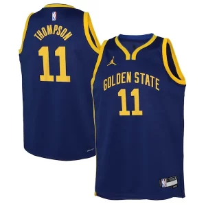 Versatile Ottimo Accattivante Klay Thompson Golden State Warriors Jordan Brand Youth Swingman Jersey Statement Edition Blue  per la Gara Importante