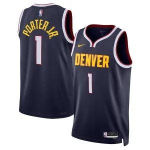 Trendy Stupendo Cool Michael Porter Jr. Denver Nuggets Nike Unisex Swingman Jersey Association Edition Navy  per la Gara Importante