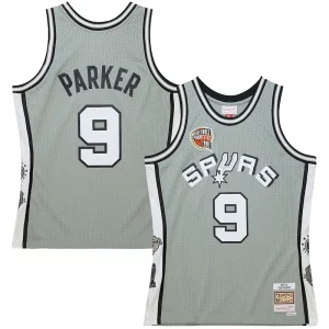 Magnifico Bellissimo Ottimo Tony Parker San Antonio Spurs Unisex Hall of Fame Class of 2023 Throwback Swingman Jersey Gray  per la Gara Importante