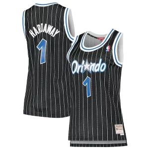 Meraviglioso Splendido Duraturo Penny Hardaway Orlando Magic Women's 1994/95 Hardwood Classics Swingman Jersey Black  per la Gara Importante