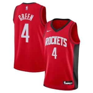 Raffinato Trendy Versatile Jalen Green Houston Rockets Nike Youth Swingman Jersey Icon Edition Red  per la Gara Importante