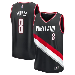 Comodo Delizioso Deni Avdija Portland Trail Blazers Youth Fast Break Replica Player Jersey Icon Edition Black  per la Gara Importante