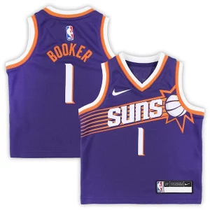 Raffinato Devin Booker Phoenix Suns Nike Toddler Swingman Player Jersey Icon Edition Purple  per la Gara Importante