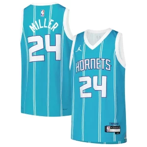 Lussuoso Fascinante Brandon Miller Charlotte Hornets Nike Youth Swingman Jersey Icon Edition Teal  per la Gara Importante