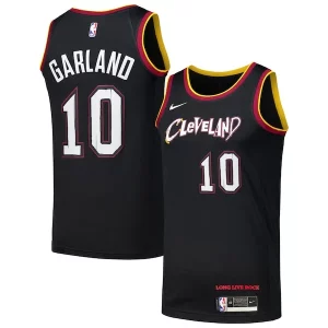 Moderno Delizioso Darius Garland Cleveland Cavaliers Nike Swingman Player Jersey City Edition Black  per la Gara Importante