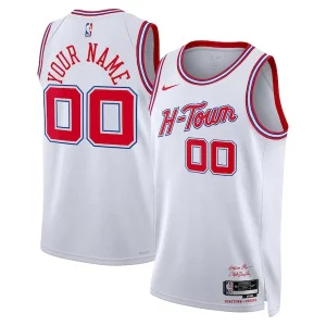 Ottimo Houston Rockets Nike Unisex 2023/24 Custom Swingman Jersey White City Edition  per la Gara Importante