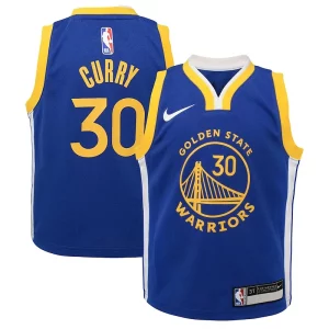 Moderno Prestigioso Stephen Curry Golden State Warriors Nike Toddler Swingman Player Jersey Icon Edition Royal  per la Gara Importante