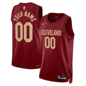 Carino Sofisticato Cleveland Cavaliers Nike Unisex Swingman Custom Jersey Burgundy Icon Edition  per la Gara Importante