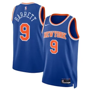 Lussuoso Delizioso RJ Barrett New York Knicks Nike Unisex Swingman Jersey Icon Edition Blue  per la Gara Importante