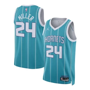 Duraturo Versatile Fascinante Brandon Miller Charlotte Hornets Nike Unisex 2023 NBA Draft Swingman Jersey Icon Edition Teal  per la Gara Importante