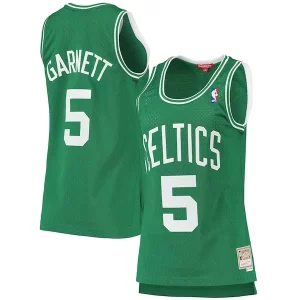 Carino Kevin Garnett Boston Celtics Women's 2007/08 Hardwood Classics Swingman Jersey Kelly Green  per la Gara Importante