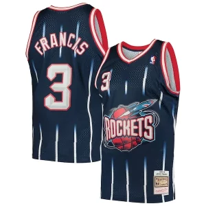 Robusto Versatile Comodo Steve Francis Houston Rockets Hardwood Classics Swingman Jersey Navy  per la Gara Importante