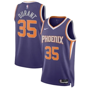 Splendido Kevin Durant Phoenix Suns Nike Unisex Swingman Jersey Icon Edition Purple/White  per la Gara Importante