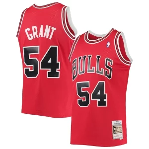 Elegante Horace Grant Chicago Bulls 1990/91 Throwback Dark Swingman Jersey Red  per la Gara Importante