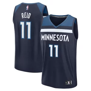 Splendido Naz Reid Minnesota Timberwolves Fast Break Replica Player Jersey Icon Edition Navy  per la Gara Importante