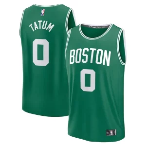 Meraviglioso Delizioso Jayson Tatum Boston Celtics Youth Fast Break Replica Player Jersey Icon Edition Kelly Green  per la Gara Importante