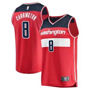 Comodo Delizioso Carlton Carrington Washington Wizards Fast Break Replica Player Jersey Icon Edition Red  per la Gara Importante