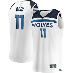 Accattivante Naz Reid Minnesota Timberwolves Youth Fast Break Replica Player Jersey Association Edition White  per la Gara Importante