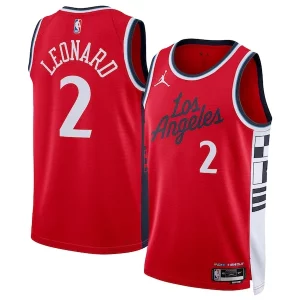 Fascinante Accattivante Cool Kawhi Leonard LA Clippers Jordan Brand Unisex 2024/25 Swingman Jersey Statement Edition Red  per la Gara Importante