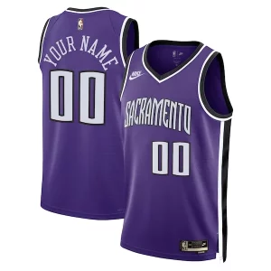 Carino Incantevole Sacramento Kings Nike Unisex Adult Swingman Custom Jersey Classic Edition Purple  per la Gara Importante