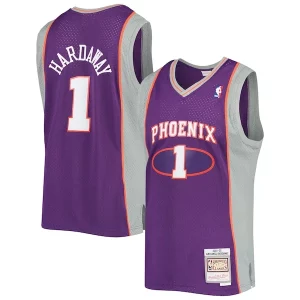Bellissimo Prestigioso Gorgeous Penny Hardaway Phoenix Suns 2001/02 Hardwood Classics Swingman Jersey Purple/White  per la Gara Importante