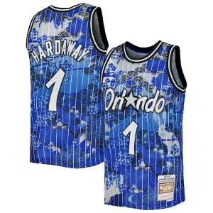 Cool Prestigioso Penny Hardaway Orlando Magic 1994/95 Hardwood Classics Lunar New Year Swingman Jersey Blue  per la Gara Importante