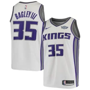 Sofisticato Elegante Lussuoso Marvin Bagley III Sacramento Kings Nike Swingman Player Jersey Association Edition White  per la Gara Importante