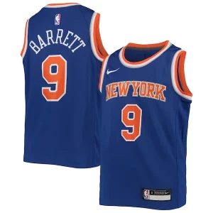 Pratico Raffinato Prestigioso RJ Barrett New York Knicks Nike Youth Swingman Jersey Icon Edition Royal  per la Gara Importante