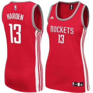 Stupendo James Harden Houston Rockets adidas Women's Replica Jersey Red  per la Gara Importante