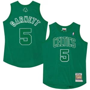 Robusto Accattivante Kevin Garnett Boston Celtics 2012 Authentic Player Jersey Kelly Green  per la Gara Importante
