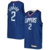 Resistente Carino Kawhi Leonard LA Clippers Nike Youth Swingman Jersey Icon Edition Royal/White  per la Gara Importante