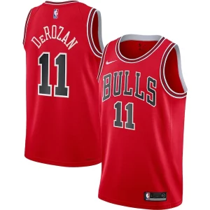 Pratico Lussuoso DeMar DeRozan Chicago Bulls Nike Youth 2021/22 Swingman Jersey Icon Edition Red  per la Gara Importante