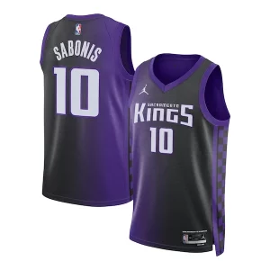 Fascinante Domantas Sabonis Sacramento Kings Jordan Brand Unisex Swingman Jersey Statement Edition Purple  per la Gara Importante