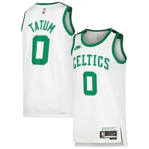 Classico Jayson Tatum Boston Celtics Nike Swingman Player Jersey Classic Edition White  per la Gara Importante