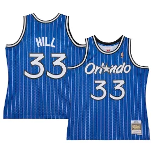 Magnifico Robusto Fantastico Grant Hill Orlando Magic 2004/05 Hardwood Classics Swingman Jersey Blue  per la Gara Importante