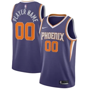 Trendy Raffinato Phoenix Suns Nike 2020/21 Swingman Custom Jersey Icon Edition Purple  per la Gara Importante