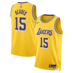 Trendy Austin Reaves Los Angeles Lakers Nike Unisex Swingman Jersey Icon Edition Gold  per la Gara Importante