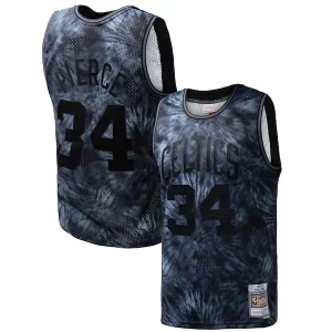 Moderno Prestigioso Paul Pierce Boston Celtics Hardwood Classics 2007/08 Tie Dye Swingman Jersey Black  per la Gara Importante