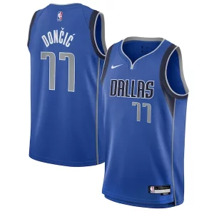 Magnifico Attraente Stupendo Luka Dončić Dallas Mavericks Nike Youth Swingman Jersey Icon Edition Blue  per la Gara Importante