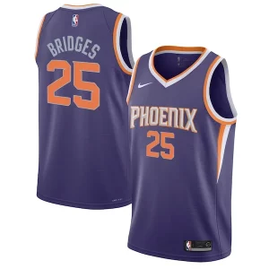 Resistente Stupendo Mikal Bridges Phoenix Suns Nike Youth Swingman Jersey Icon Edition Purple/White  per la Gara Importante