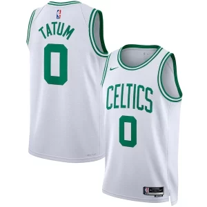 Fantastico Trendy Jayson Tatum Boston Celtics Nike Unisex Swingman Jersey Association Edition White  per la Gara Importante