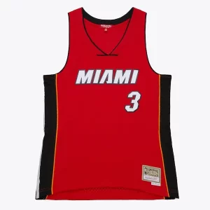 Fantastico Dwyane Wade Miami Heat Women's 2005/06 Hardwood Classics Swingman Jersey Red  per la Gara Importante