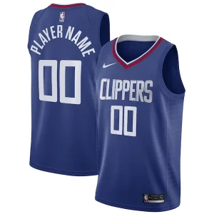 Stupendo Gorgeous Meraviglioso LA Clippers Nike 2020/21 Swingman Custom Jersey Icon Edition Royal  per la Gara Importante